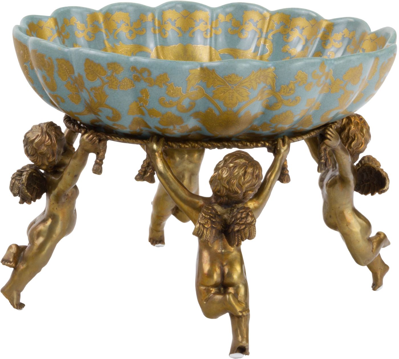 Чаша на ангелах Glasar 31G1895/D472C/NB4199