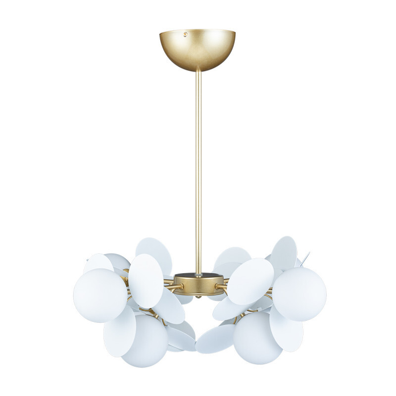 Люстра на штанге LOFT IT 10008/8 white