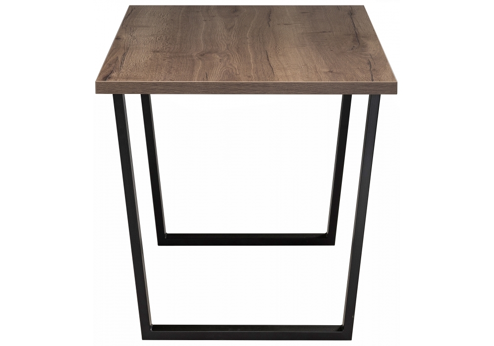 Стол деревянный Woodville Эльпатия 130 дуб велингтон / черный матовый 420992