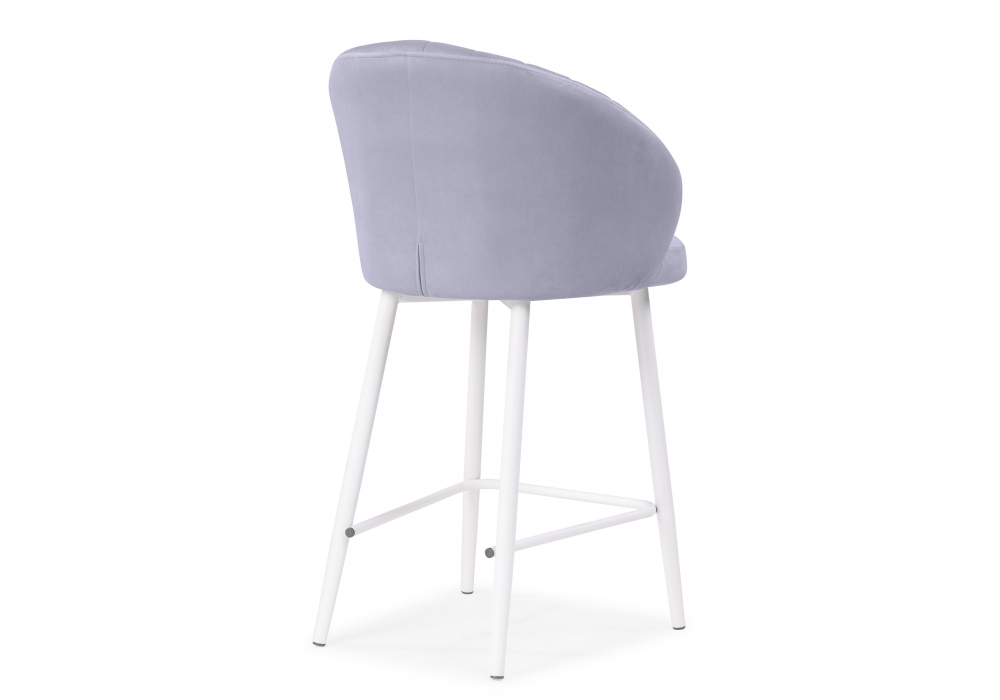 Барный стул Woodville Полубарный стул Бэнбу velutto 49 / белый 499986