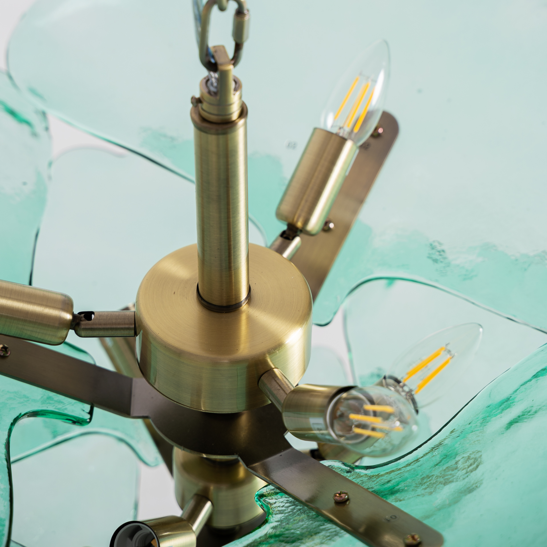 Подвесной светильник Mezzola зеленый Vical