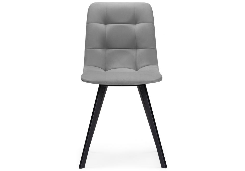 Стул Woodville Чилли светло-серый / черный 474497