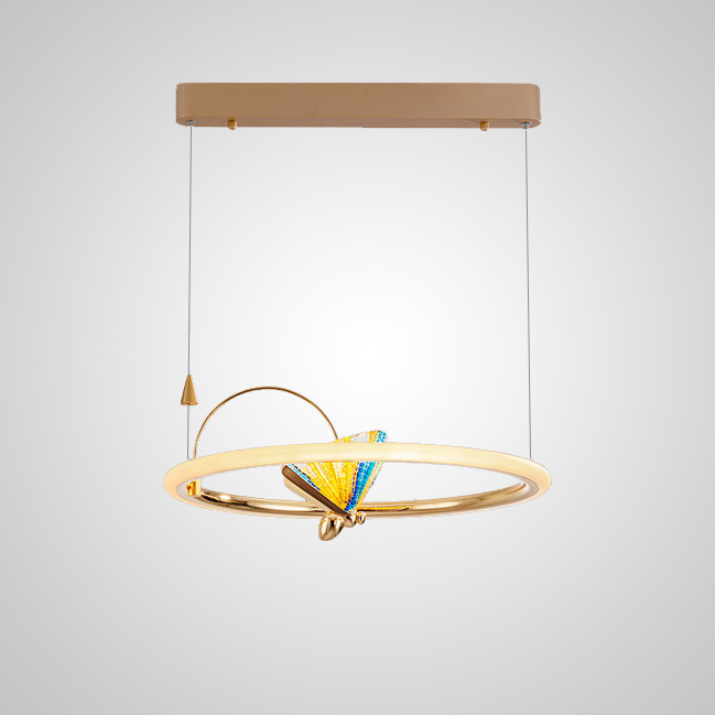 Подвесная люстра AMELIS RING D40 D60 by ImperiumLoft