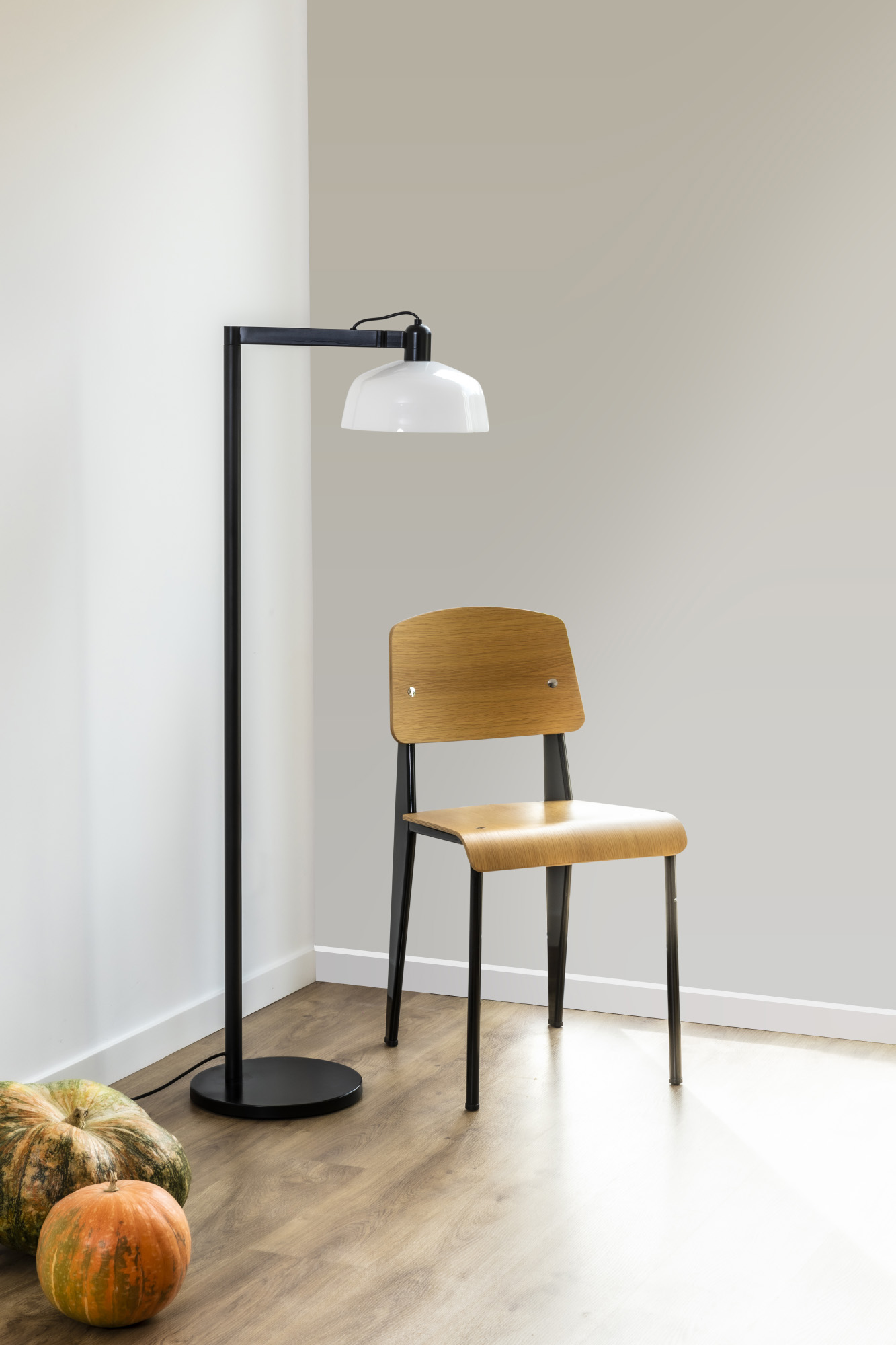 Белый торшер Tatawin 1xE27 Faro