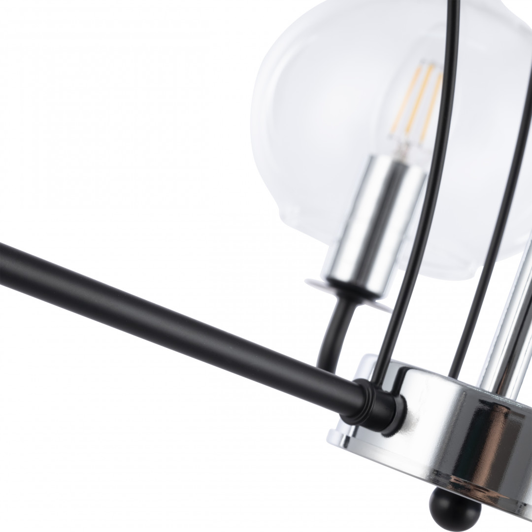 Люстра с плафонами 321007/5 BK.CR Arte Milano