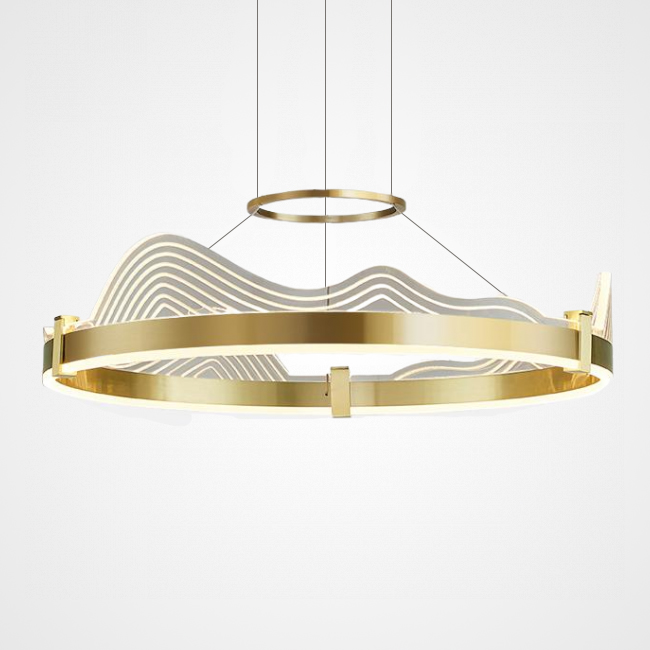 Подвесная люстра DIGNITY D80 Brass by ImperiumLoft