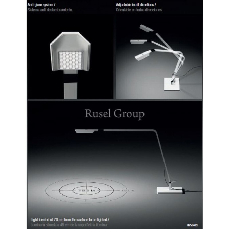 Настольная лампа Vibia Flex 0750
