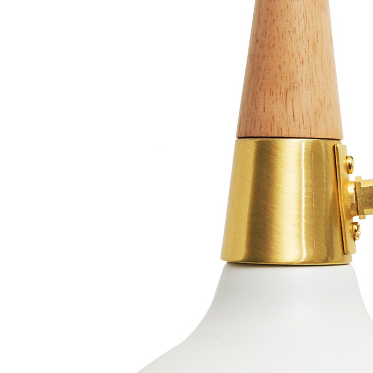Люстра на штанге OPLAND A 5 lamps White by ImperiumLoft