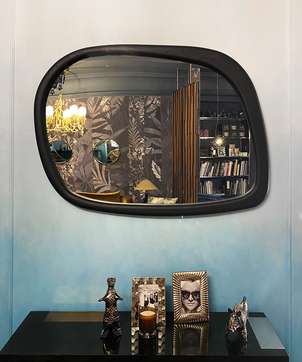 Зеркало Cattelan Italia Janeiro nero