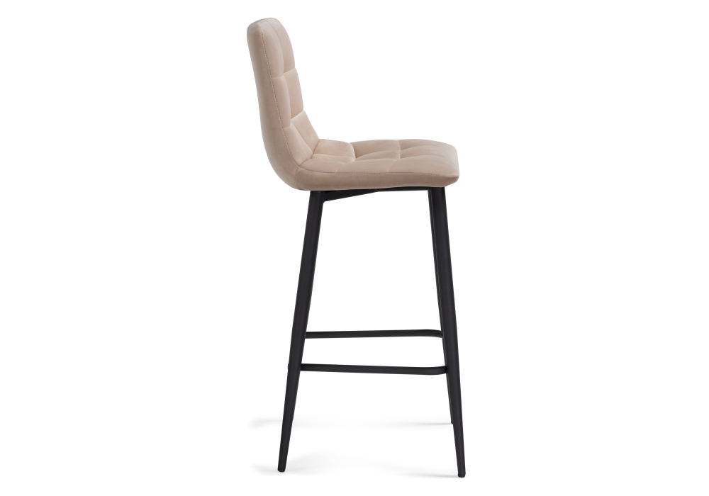 Барный стул Woodville Чилли К бежевый / черный 502077