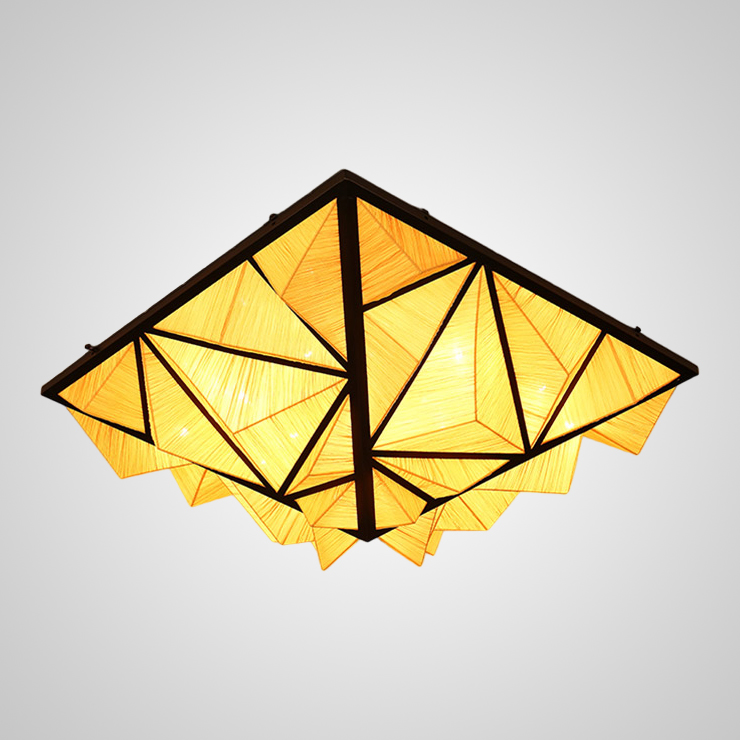 Люстра Aqua Creations Lighting ceiling D150 Yellow by ImperiumLoft