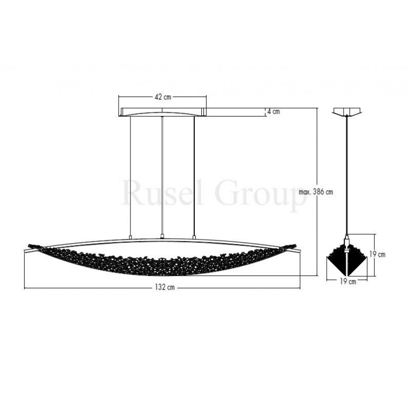 Подвесной светильник Swarovski AMACA SHK301