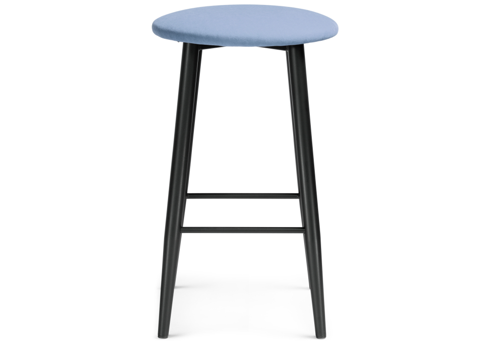 Барный стул Woodville Гангток катания дасти блю / черный матовый 507424