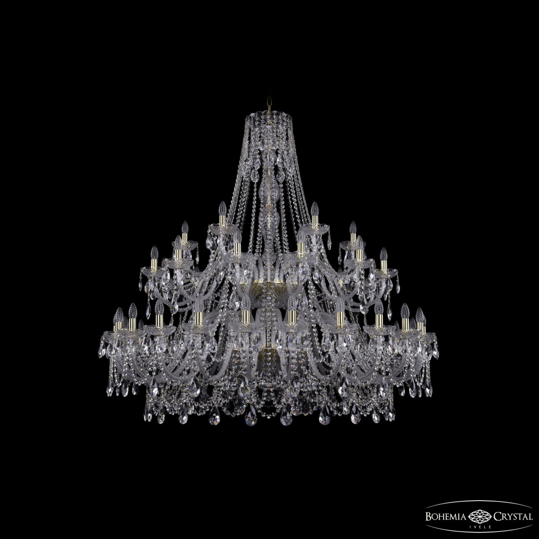 Люстра хрустальная 1411/24+12+6/530/2d G