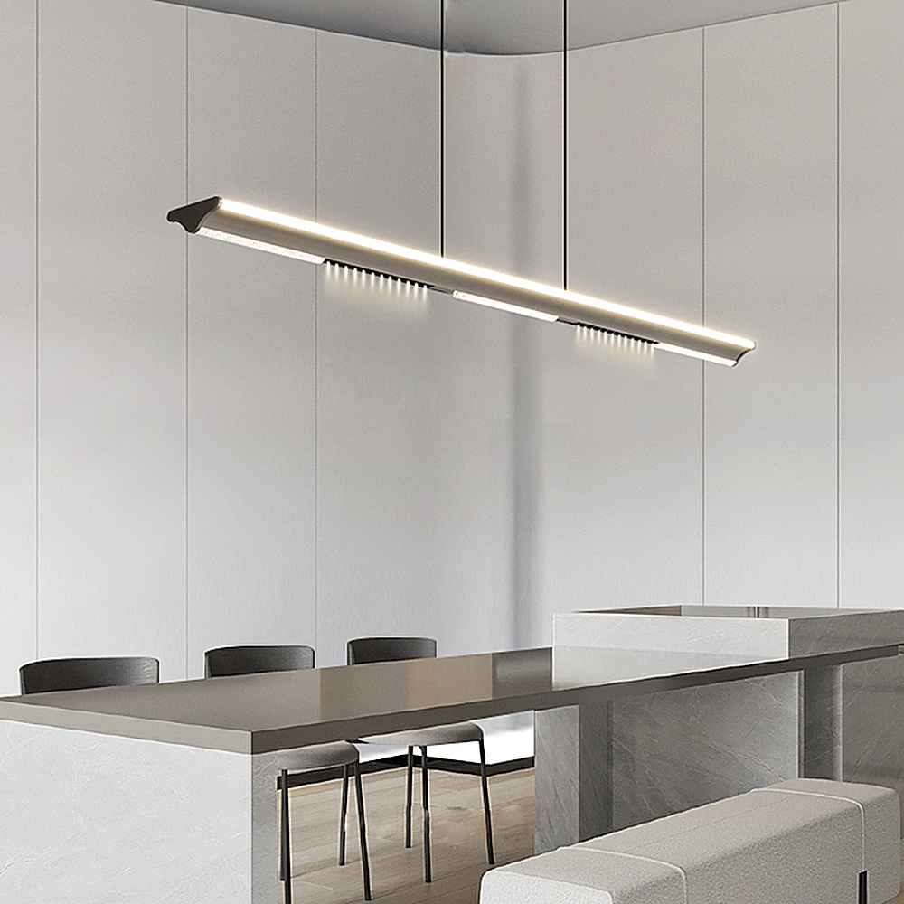 Реечный, рядный светильник DOSSE A GREY by ImperiumLoft