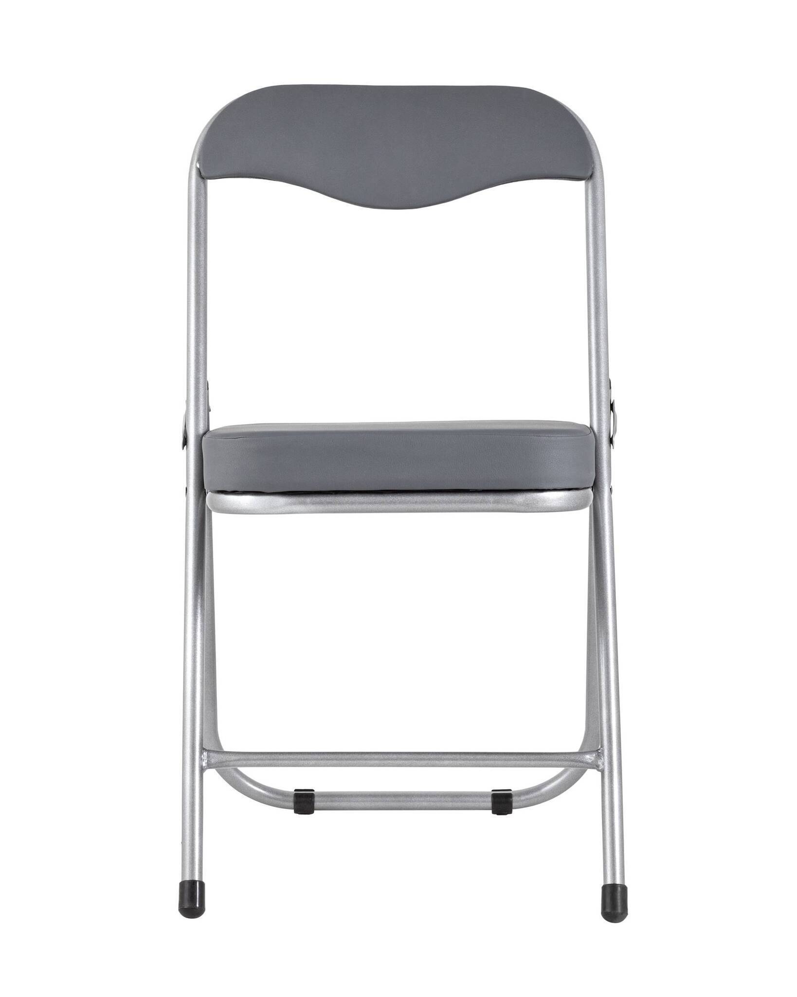 Стул складной ДЖОН металлик, серый Stool Group
