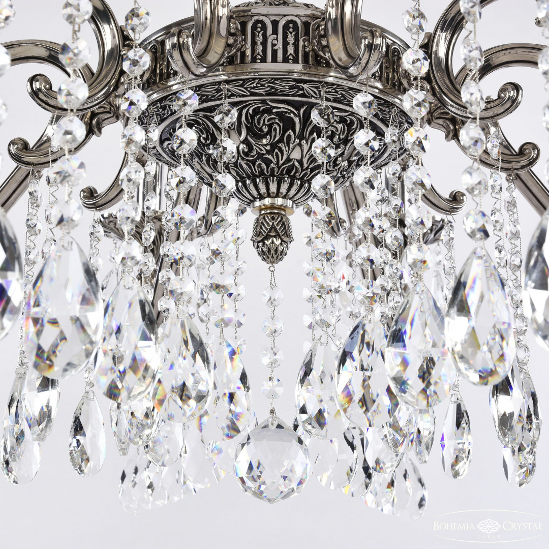 Люстра бронзовая с хрусталём 72402/10/300 A NB FH1M