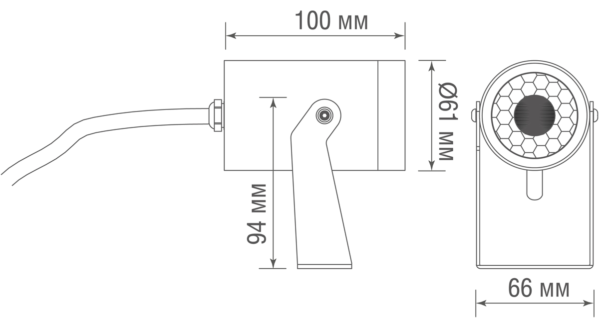 Ландшафтный светильник Donolux DL20521W15DG