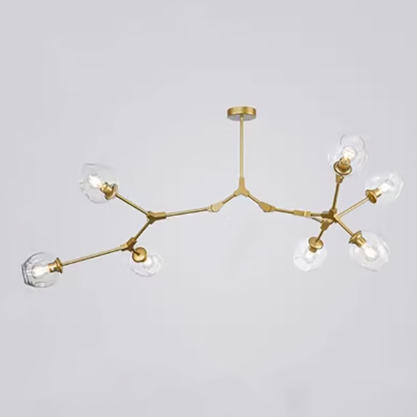 Люстра Адель Branching Bubble Chandelier L7 Brass Tinted by ImperiumLoft