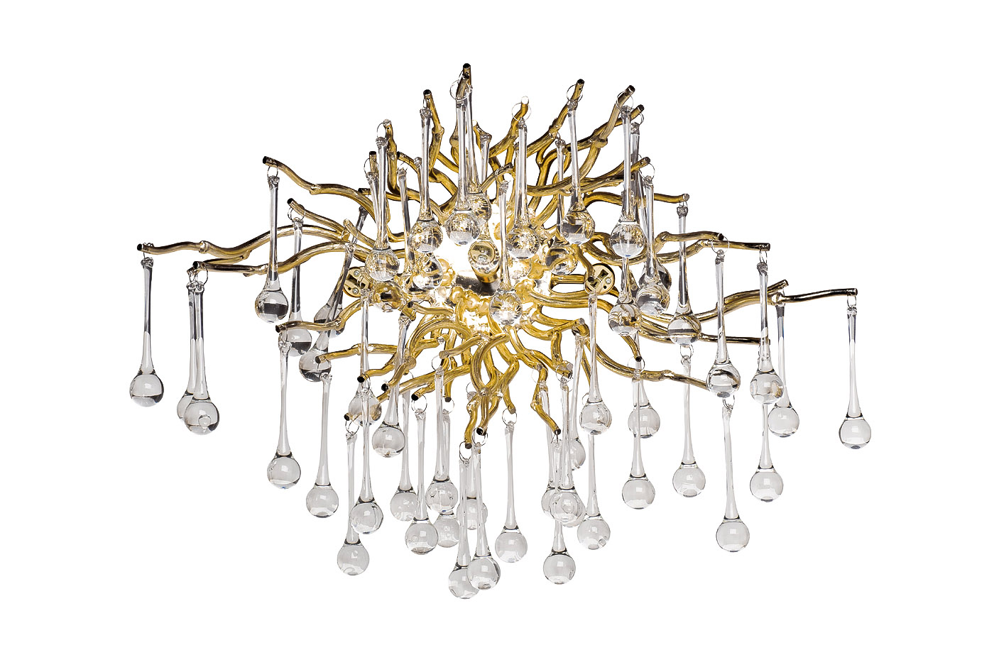 Бра Капли золото Garda Decor 86-80153