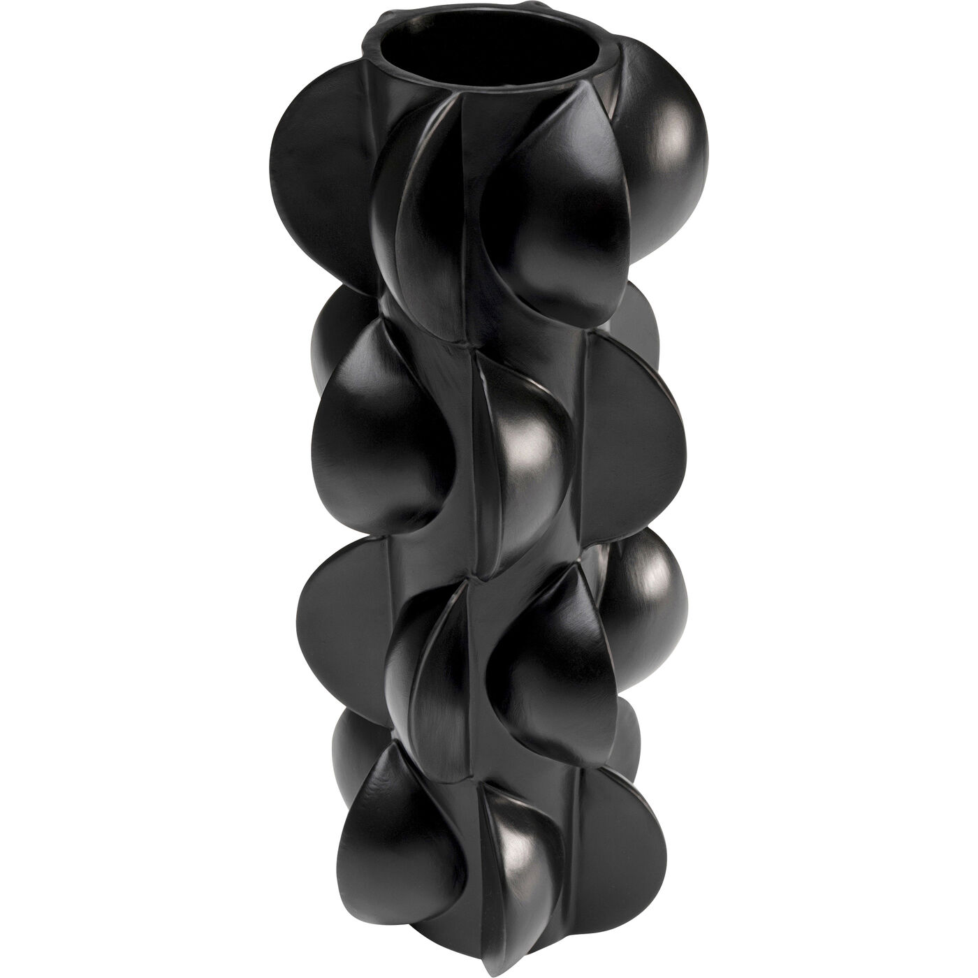 Ваза Viento Black 35cm KARE 56710