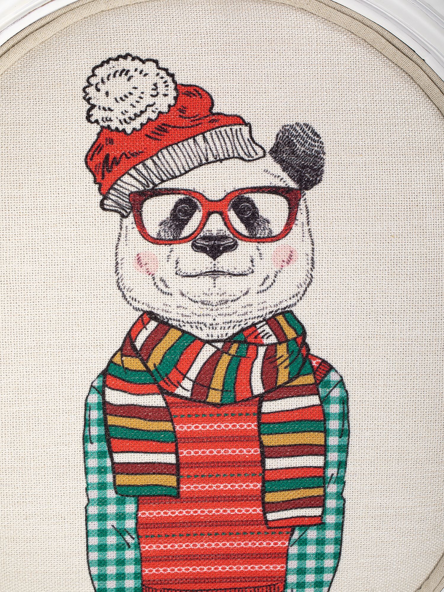 Стул Медведь с шарфом Glasar 51-042