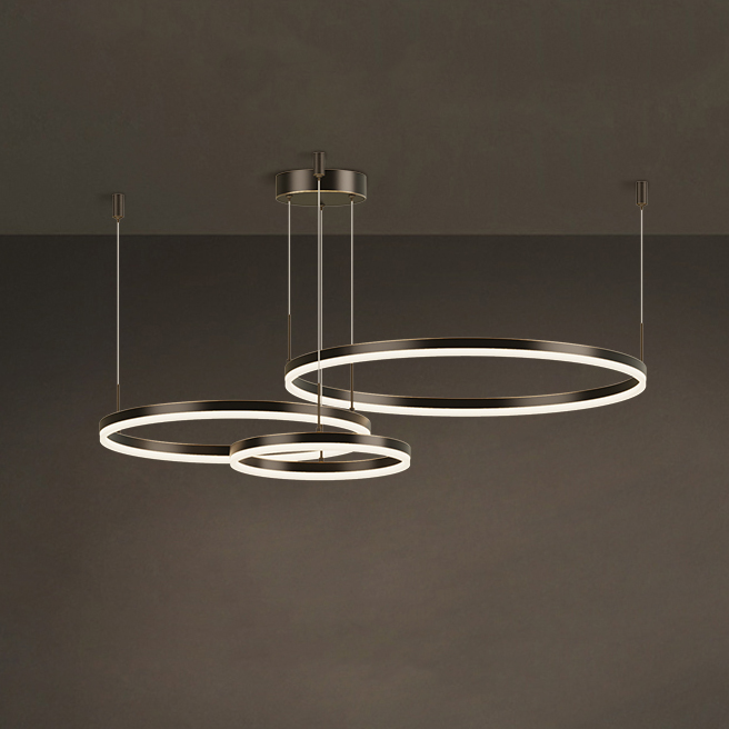 Подвесная люстра CRUISE BLACK LUX D20+40+60 by ImperiumLoft