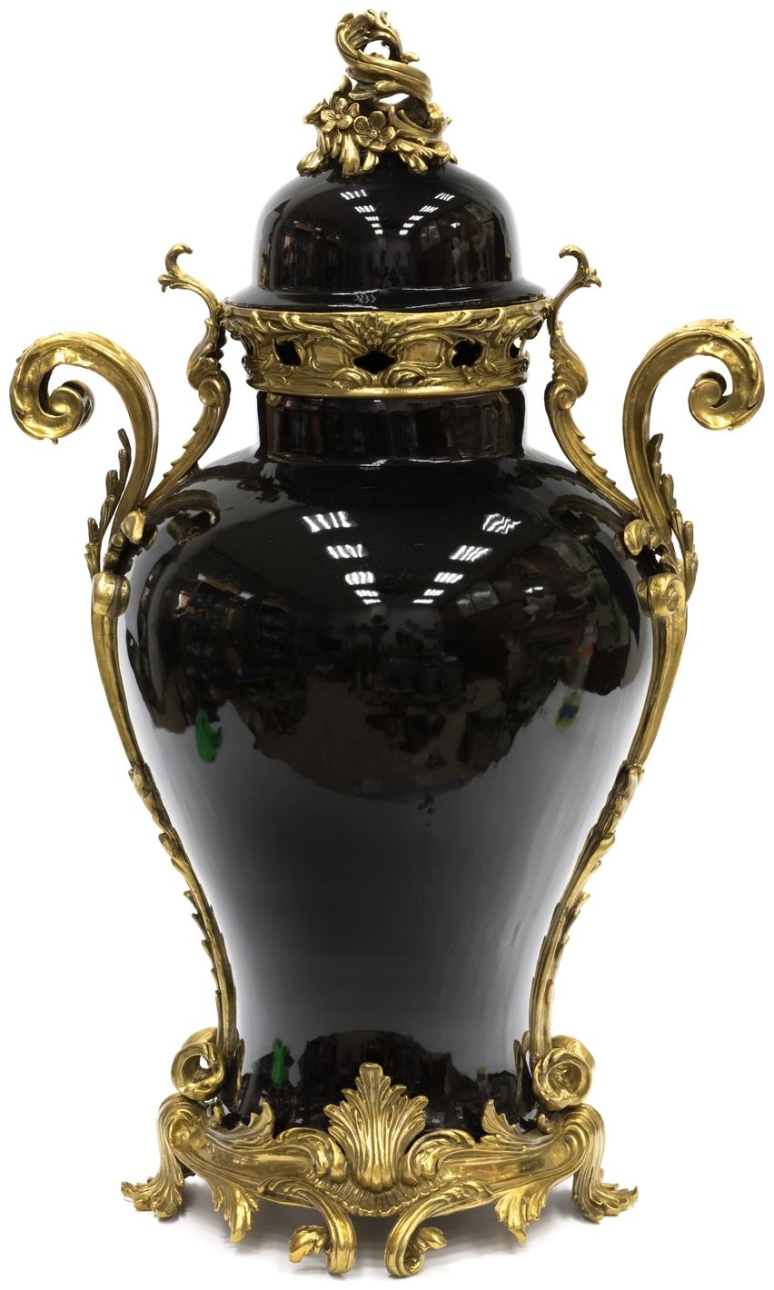 Ваза с крышкой Glasar J633C/U1