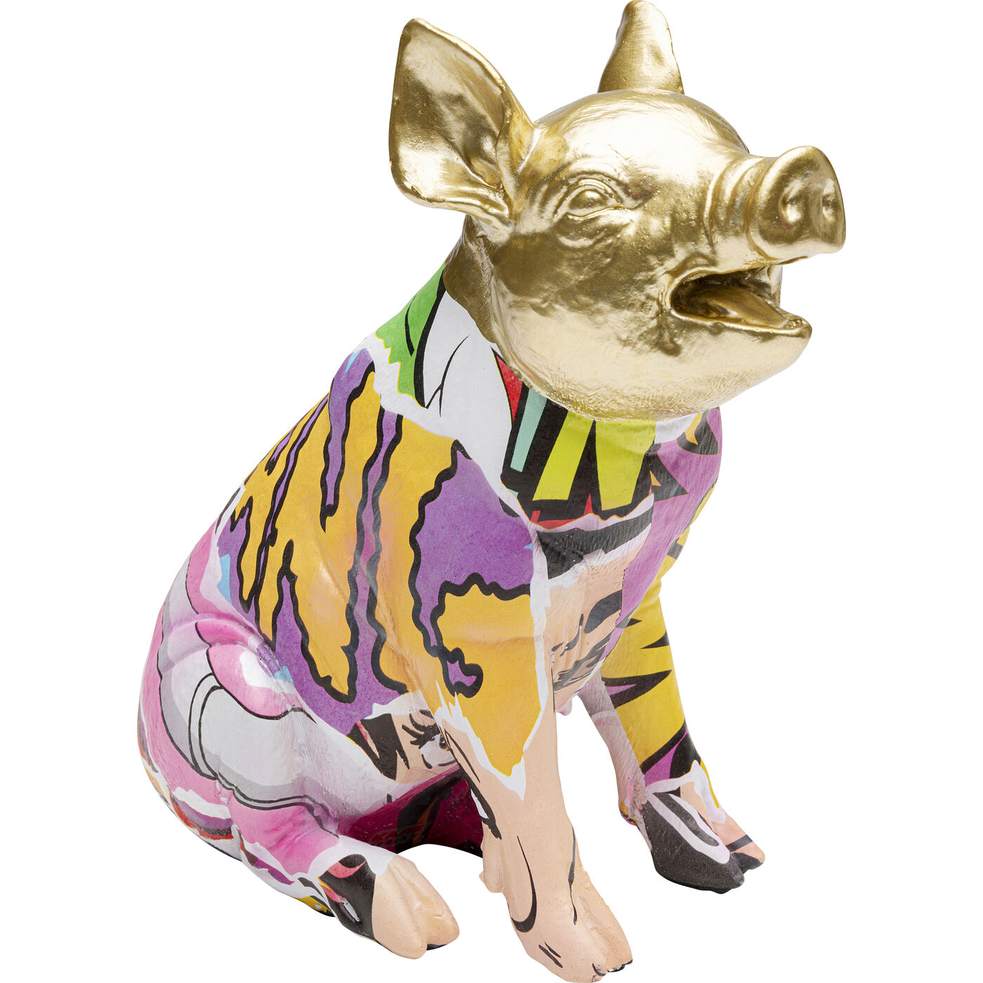 Фигура декоративная Graffiti Pig 20cm KARE 56713