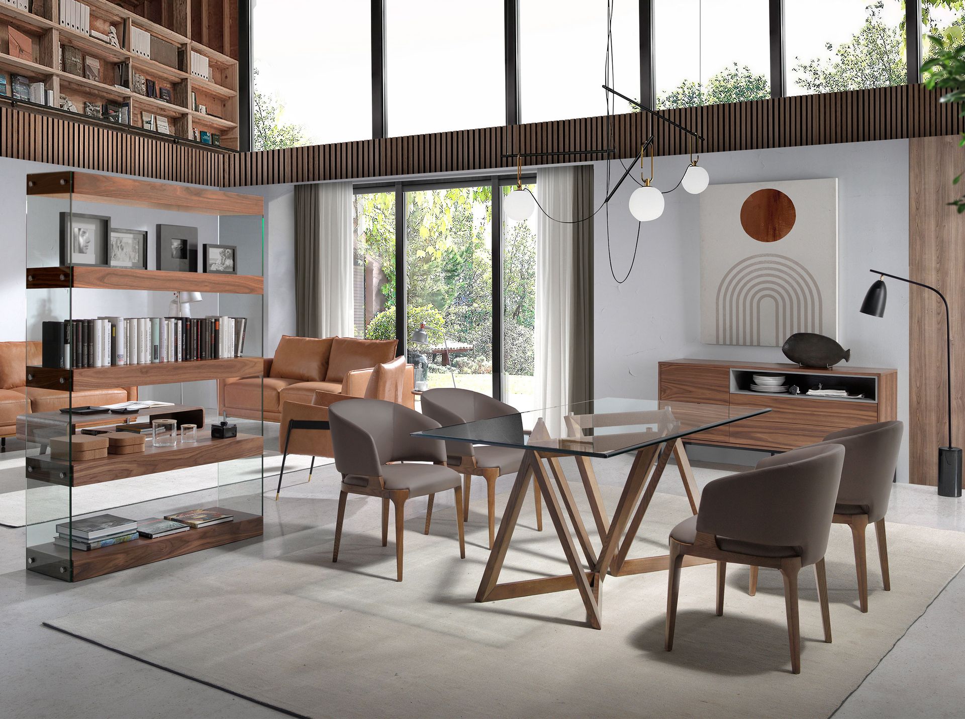 Стул 4108/ACH21093 из экокожи и основой из массива ясеня Angel Cerda