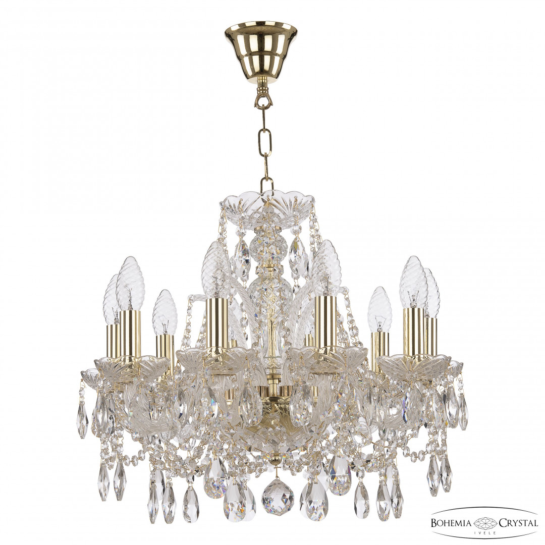 Люстра хрустальная 105/10/141 G Bohemia Ivele Crystal