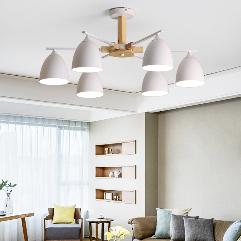 Потолочная люстра NOA 6 Gray by ImperiumLoft