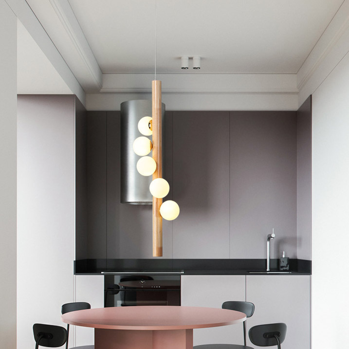 Подвесной светильник WEST light brown by ImperiumLoft