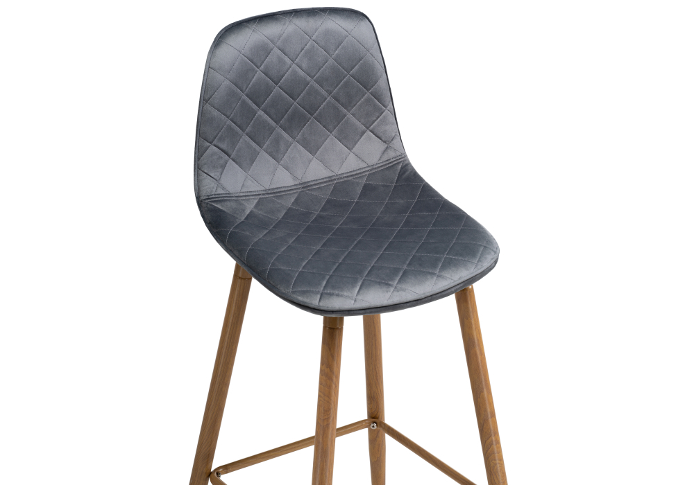 Барный стул Woodville Capri dark gray / wood 15132