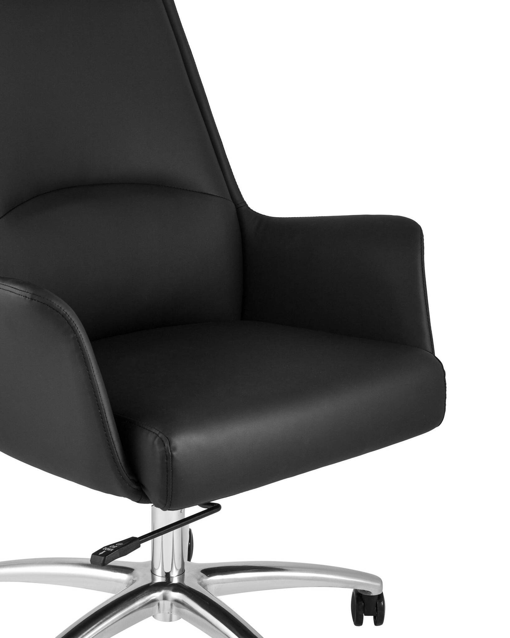Кресло руководителяs Viking черное TopChairs
