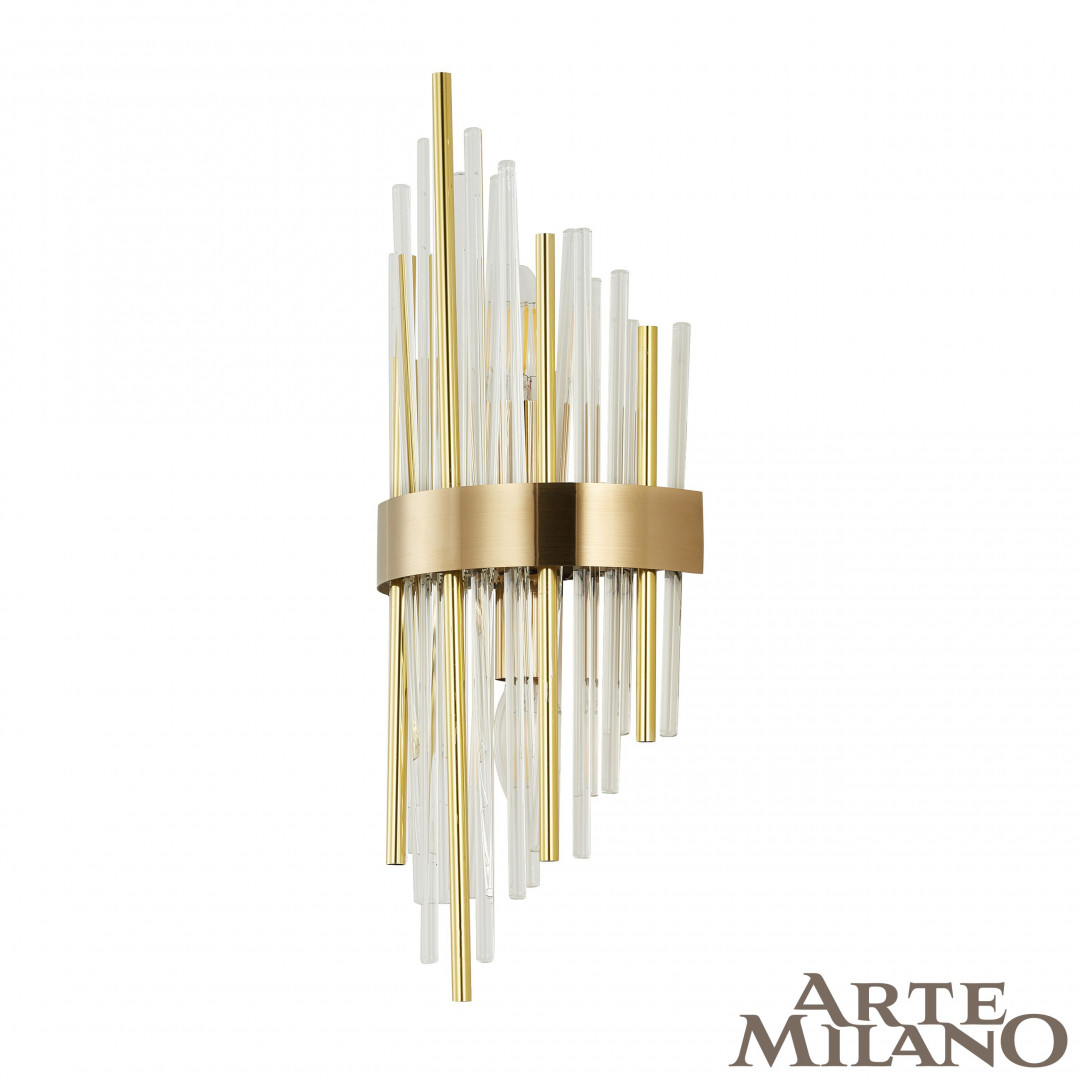 Бра с декоративным плафоном 1A.D170.H450.E14.2 G Arte Milano