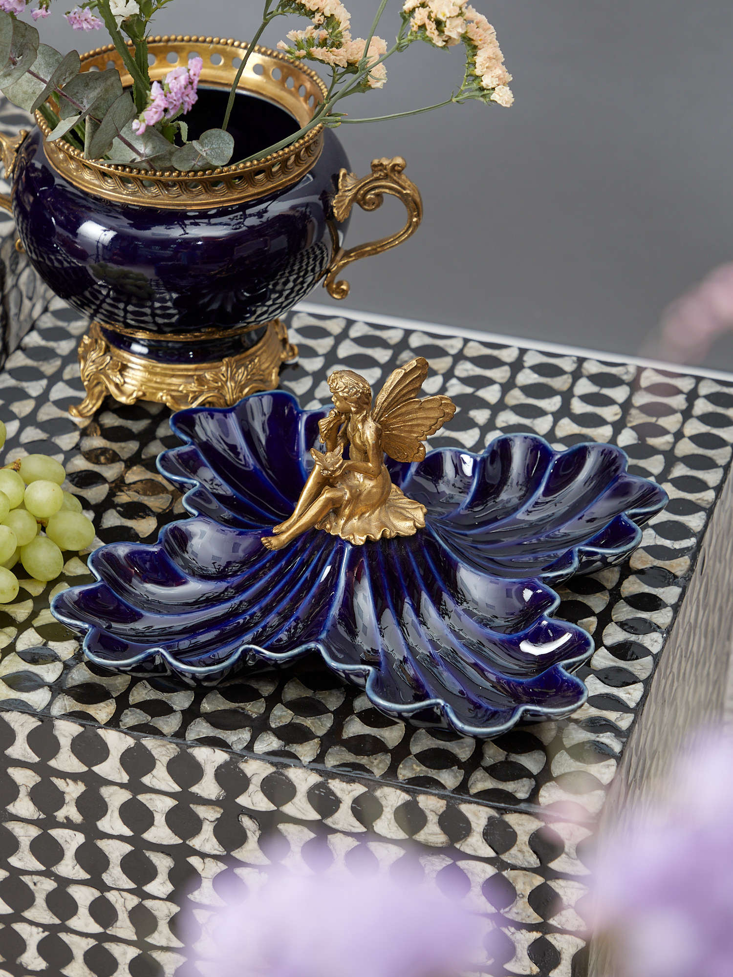 Менажница с ангелом сидит Glasar C451/U16