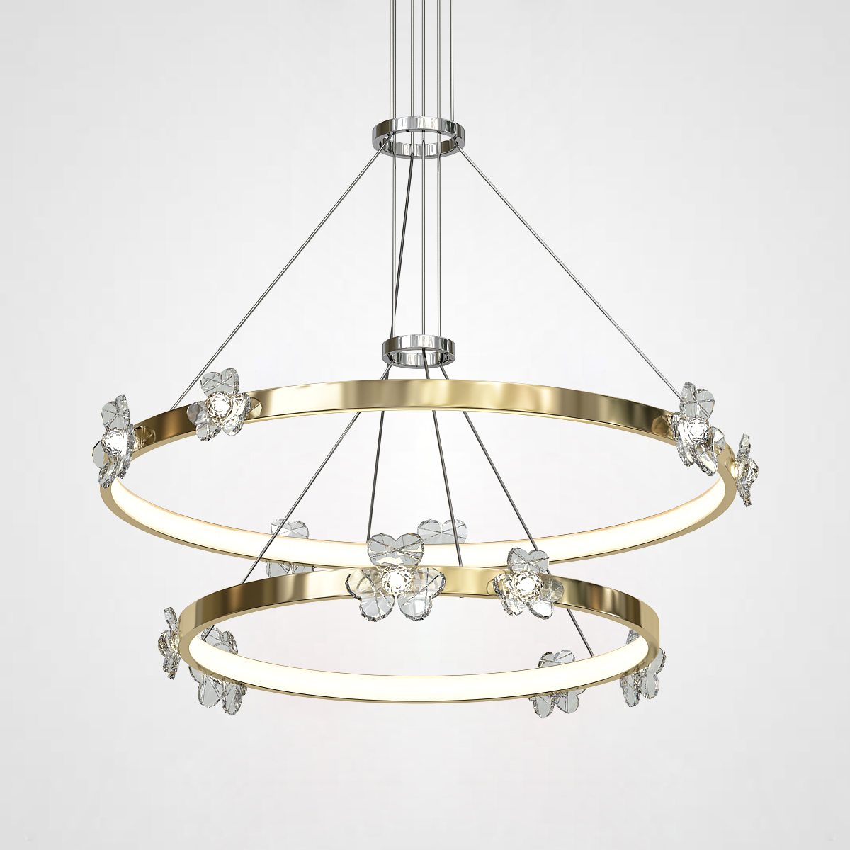 Подвесная люстра CAMILIA B D80 Brass by ImperiumLoft