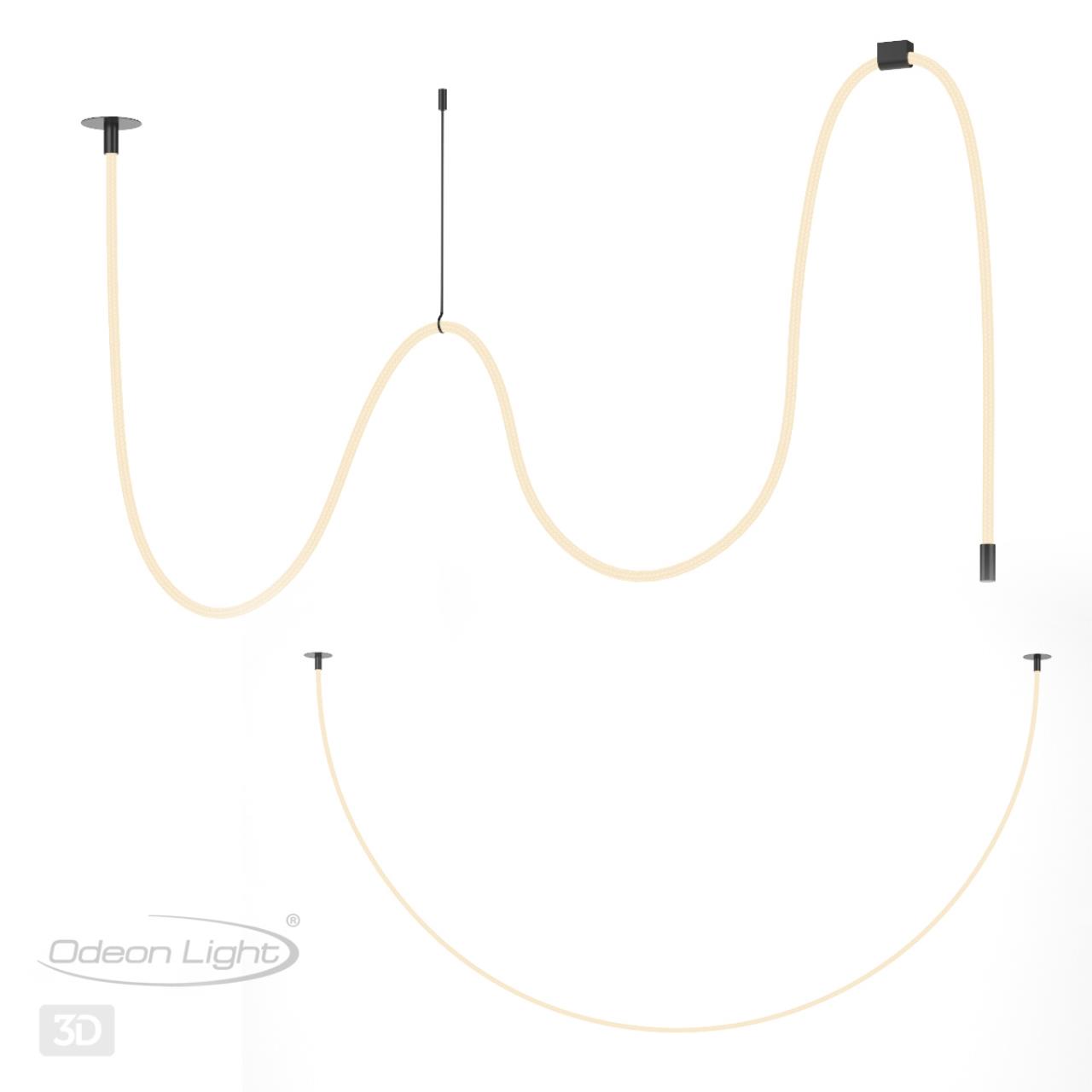 Потолочный/подвесной встаиваемый Odeon Light 4391/40CL