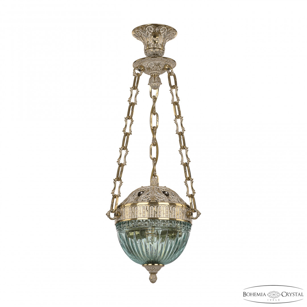 Подвесной бронзовый светильник 71000P/20AZ GW Birusa/M-1G Bohemia Ivele Crystal