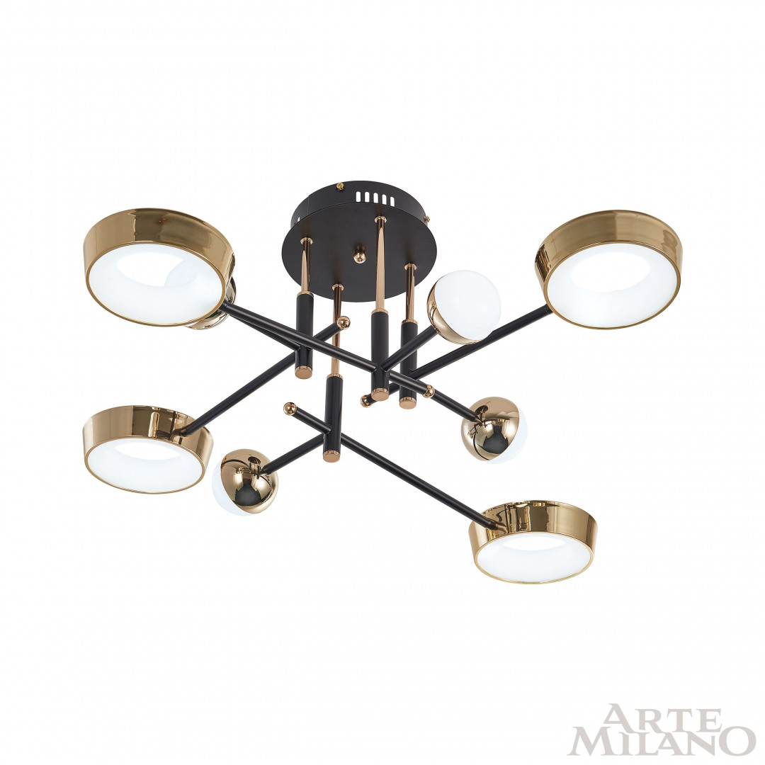 Светильник светодиодный 273299/8 BK/GD Arte Milano