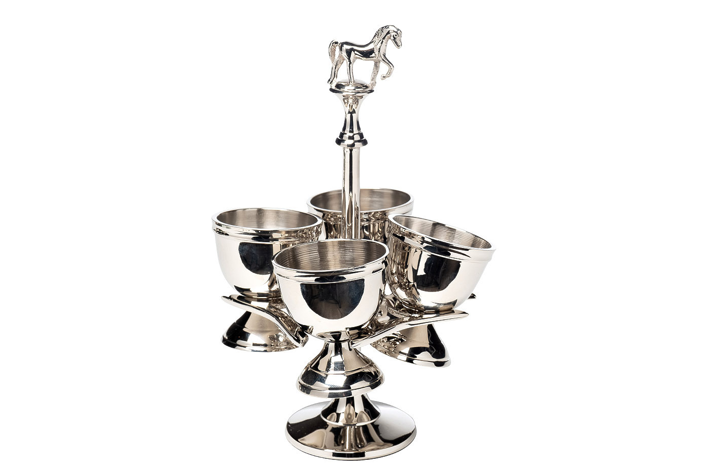 Подставка для яиц "Horse" хром Garda Decor 95IM-5436