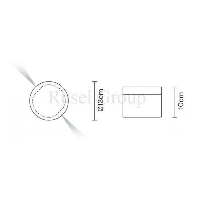 Настенно-потолочный светильник Fabbian JAZZ D52 G06 00