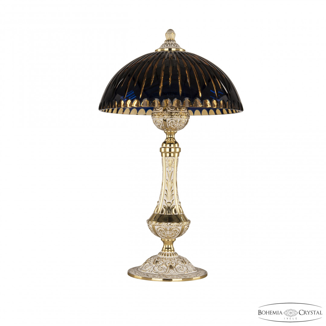 Настольная лампа бронзовая 71100L/25 GW Amber-Blue/H-1K