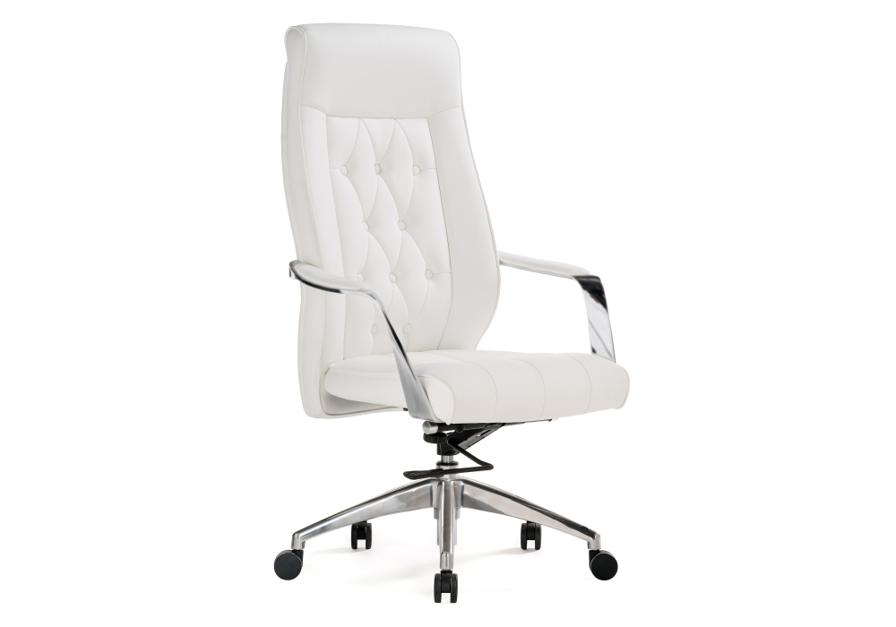 Стул Woodville Sarabi white / satin chrome 15424