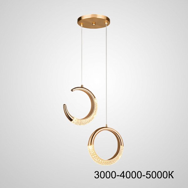 Подвесной светильник SONKE DUO C Трехцветный свет by ImperiumLoft