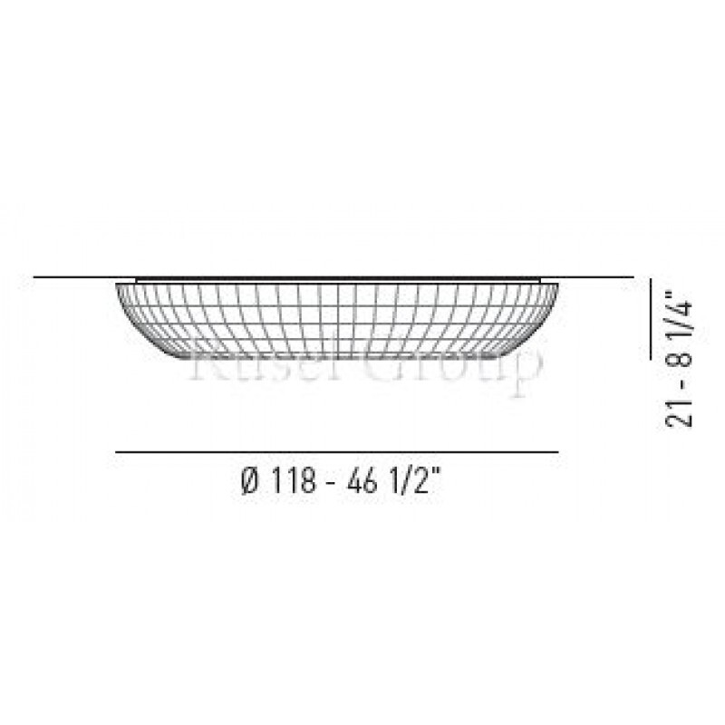 Потолочный светильник Axo Light BELL PL 118