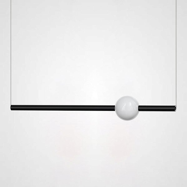 Подвесной светильник broom ORION GLOBE LIGHT Black C L910 by ImperiumLoft