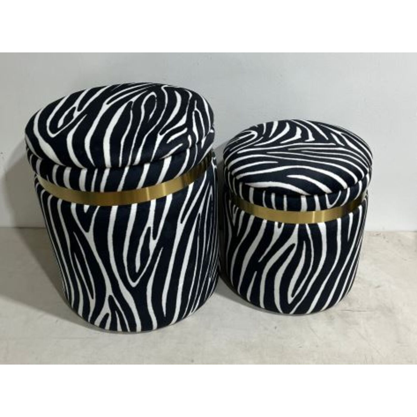 Пуф Wild Zebra (2/Set) KARE 71163