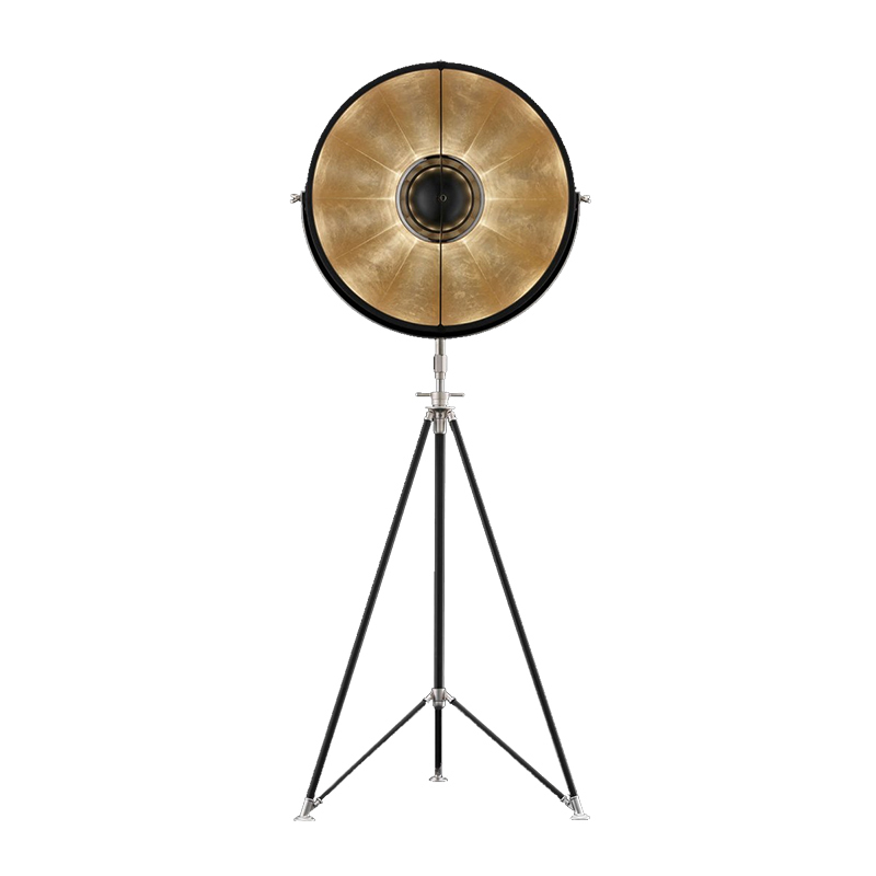 Торшер Delight Collection Studio black/gold